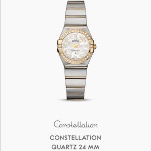 Omega watch CONSTELLATIONQUARTZ 24 MM. Perfect condition. Original price 7500$